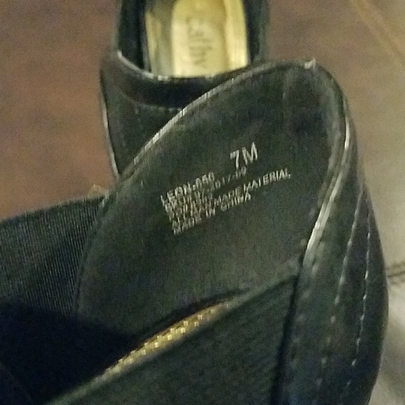 Cathy Jean black heels... WORN ONCE! - Picture 3 of 5